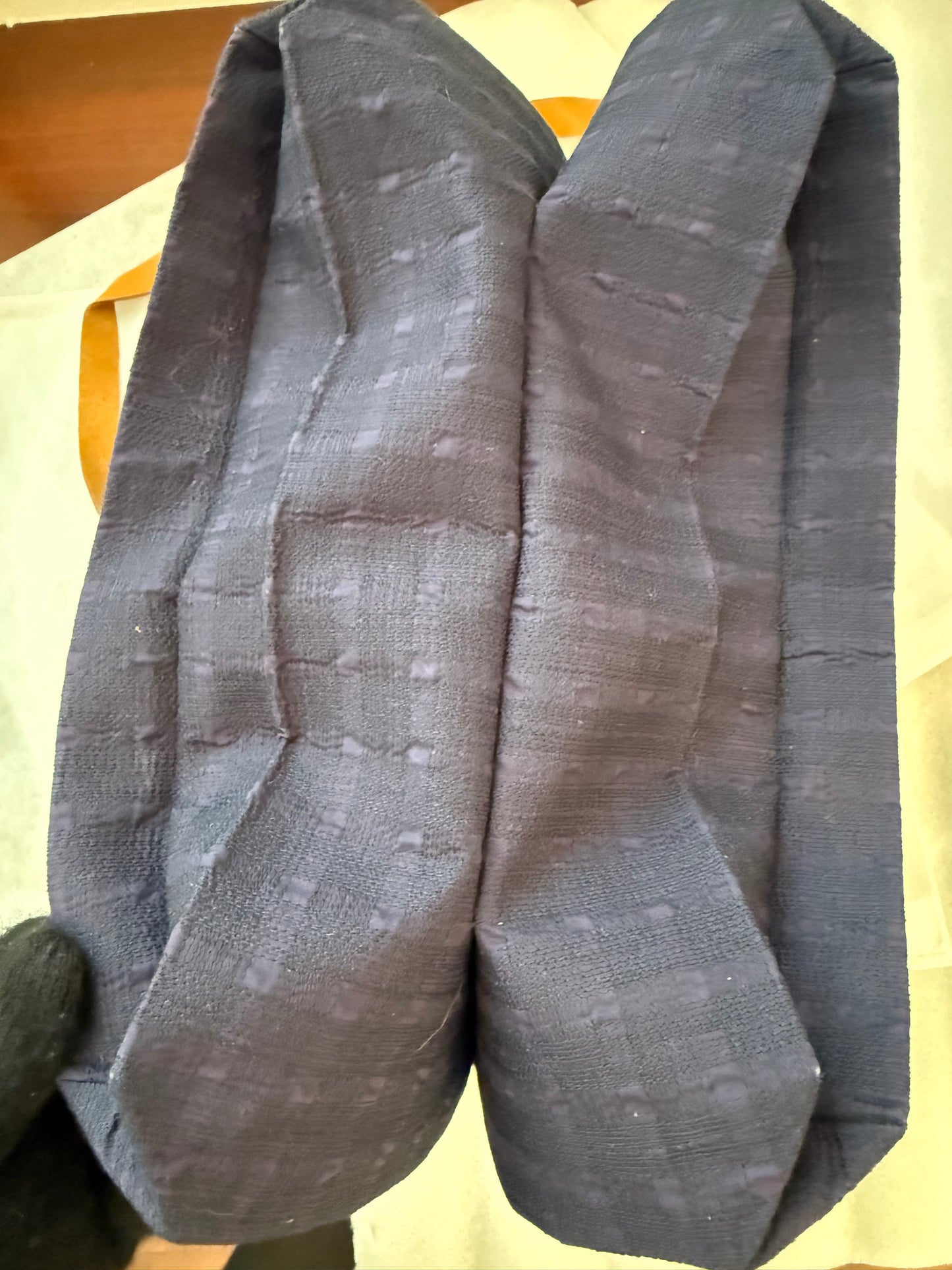 Hermès Toile Navy Canvas Ahmedabad Shoulder Tote