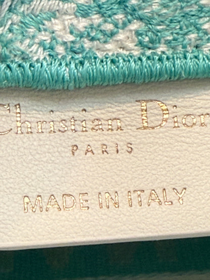 Christian Dior 2024 Medium Jade Green Dioriviera Book Tote Handbag