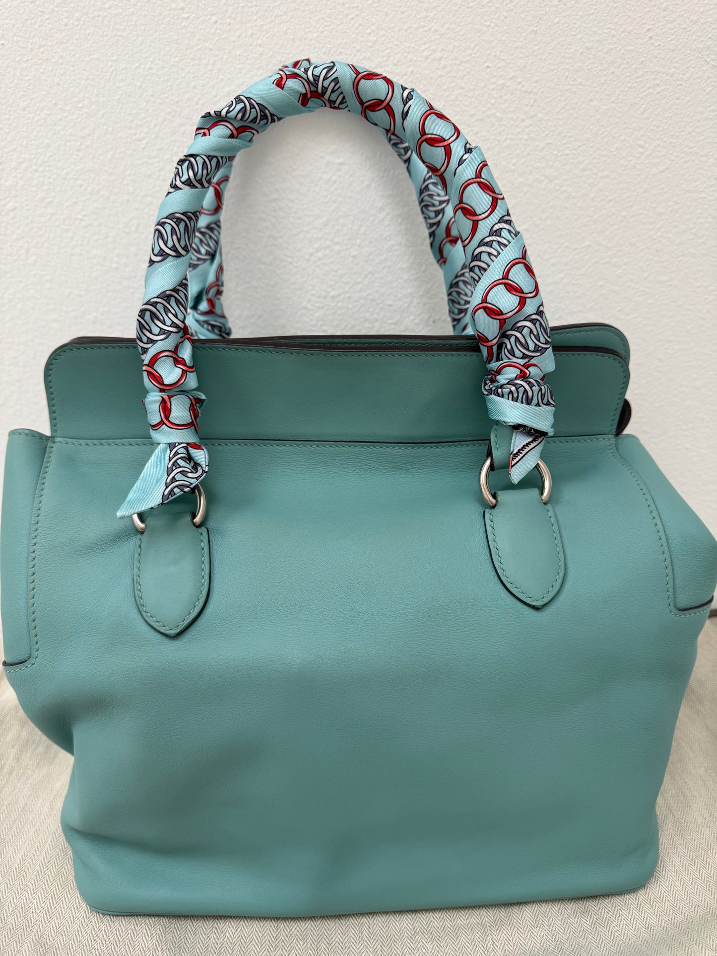 Hermes Toolbox 26 Swift Leather with Palladium Hardware Bag