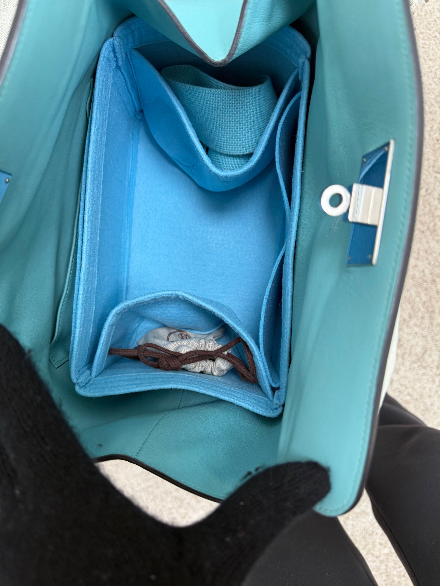 Hermes Toolbox 26 Swift Leather with Palladium Hardware Bag