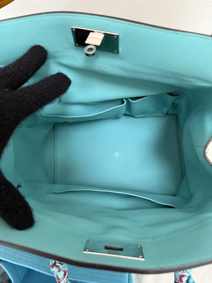 Hermes Toolbox 26 Swift Leather with Palladium Hardware Bag