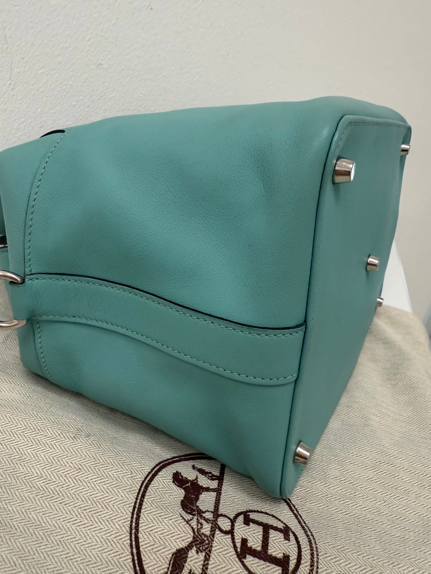 Hermes Toolbox 26 Swift Leather with Palladium Hardware Bag