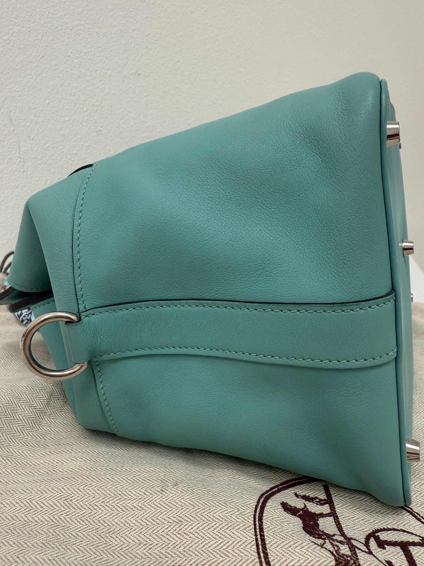 Hermes Toolbox 26 Swift Leather with Palladium Hardware Bag