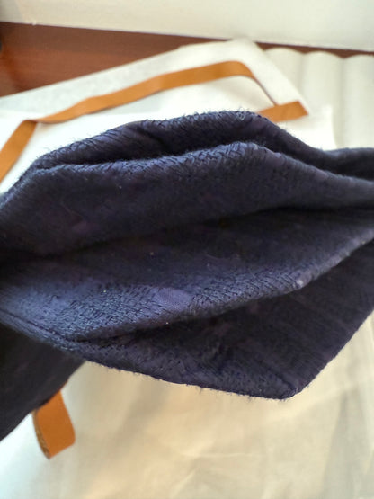 Hermès Toile Navy Canvas Ahmedabad Shoulder Tote