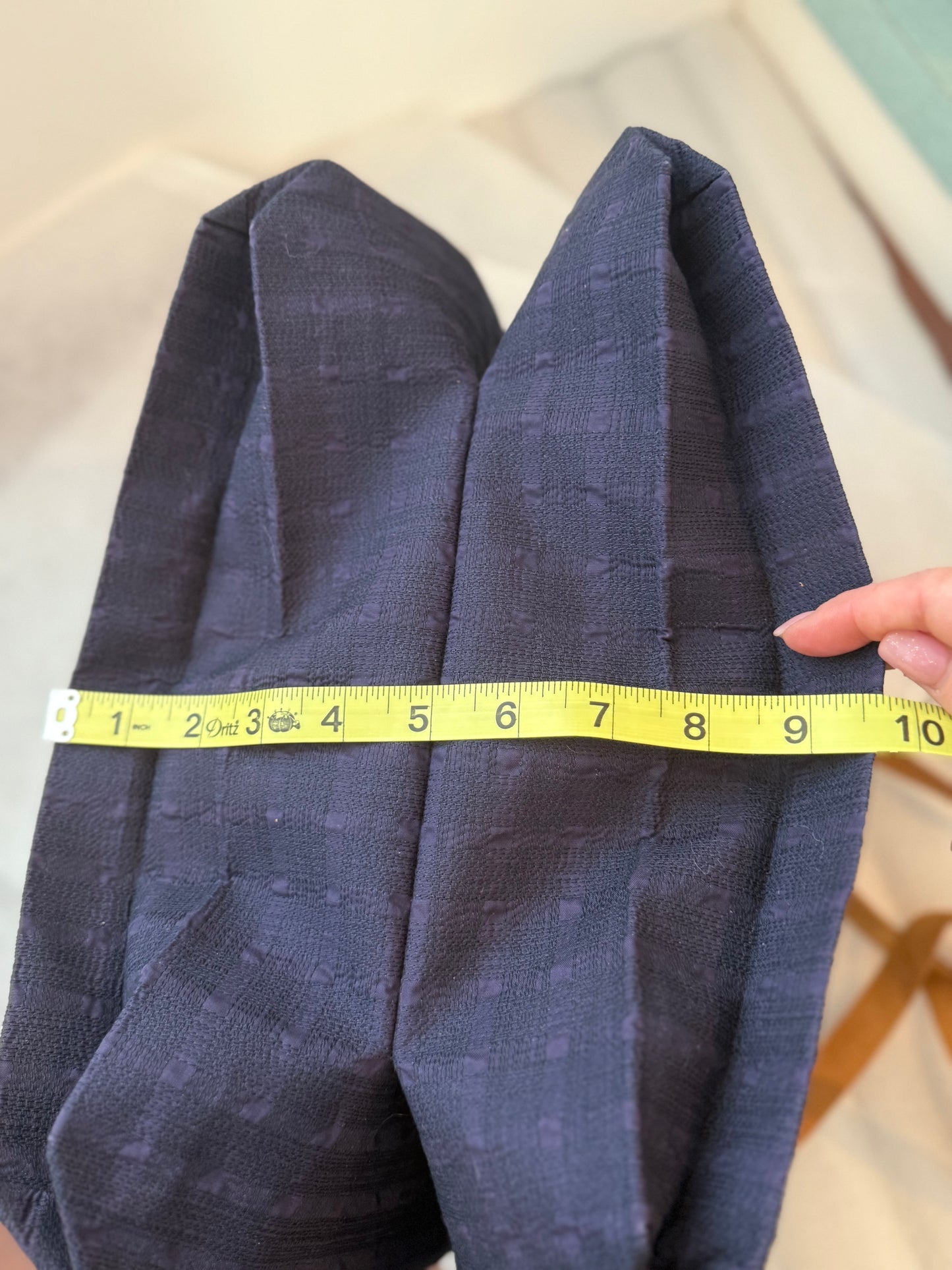 Hermès Toile Navy Canvas Ahmedabad Shoulder Tote