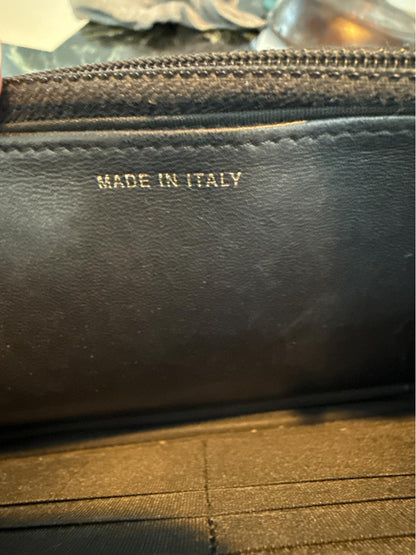 Chanel Le Boy Black Pearlescent Quilted Leather w Gold WOC Wallet on Chain Bag