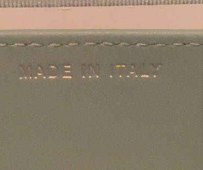 Chanel Classic Flap Quilted Caviar Mini Card Holder on Chain Green