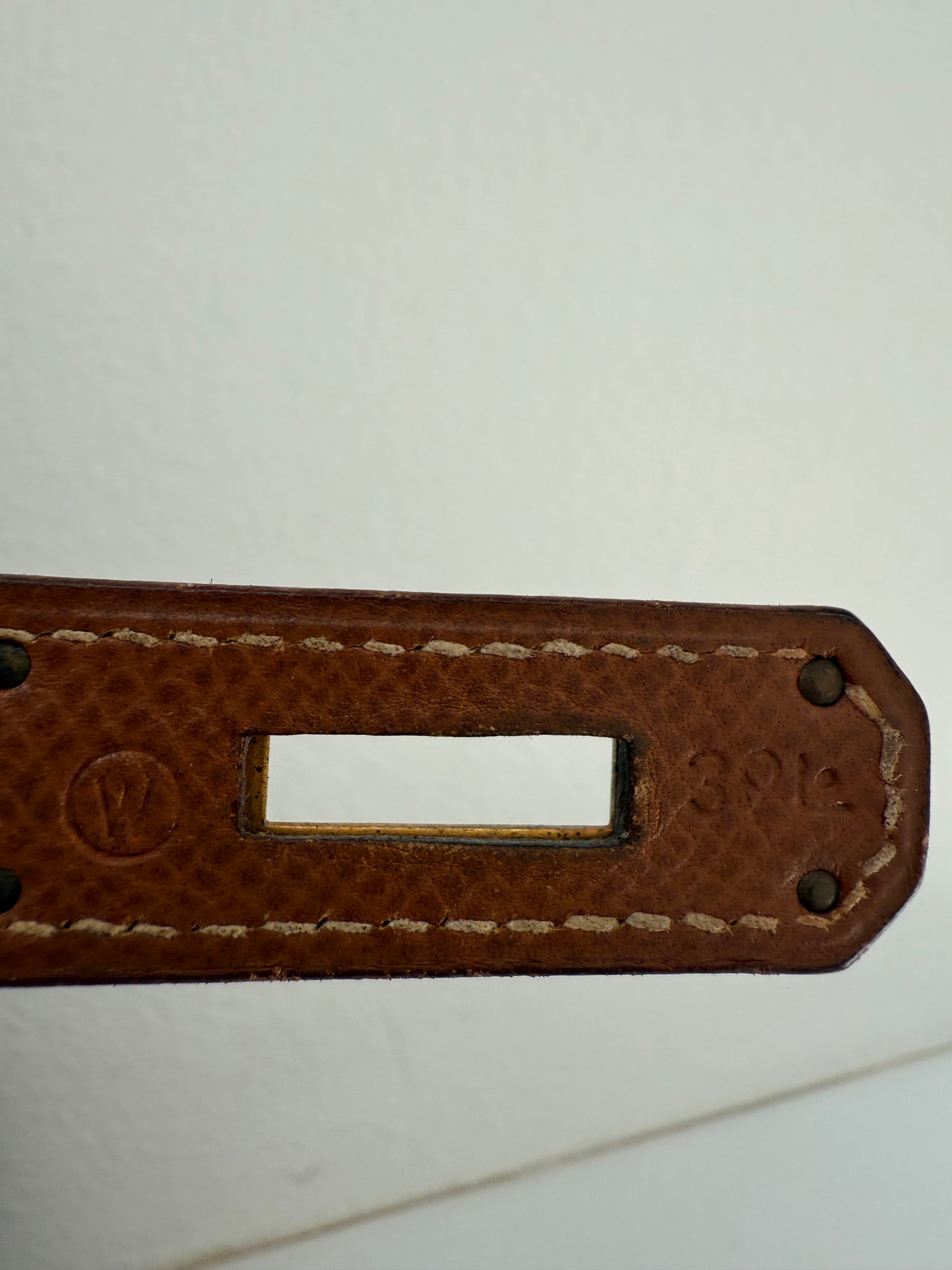 RARE HERMES Kelly 32 Gold on Gold Handbag