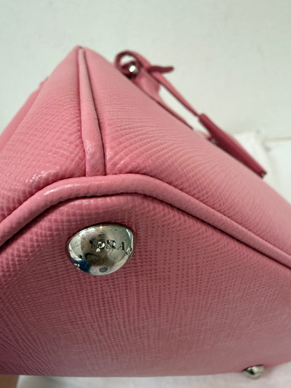 Prada Light Pink Mini Galleria Saffiano Leather Shoulder Crossbody Satchel Bag
