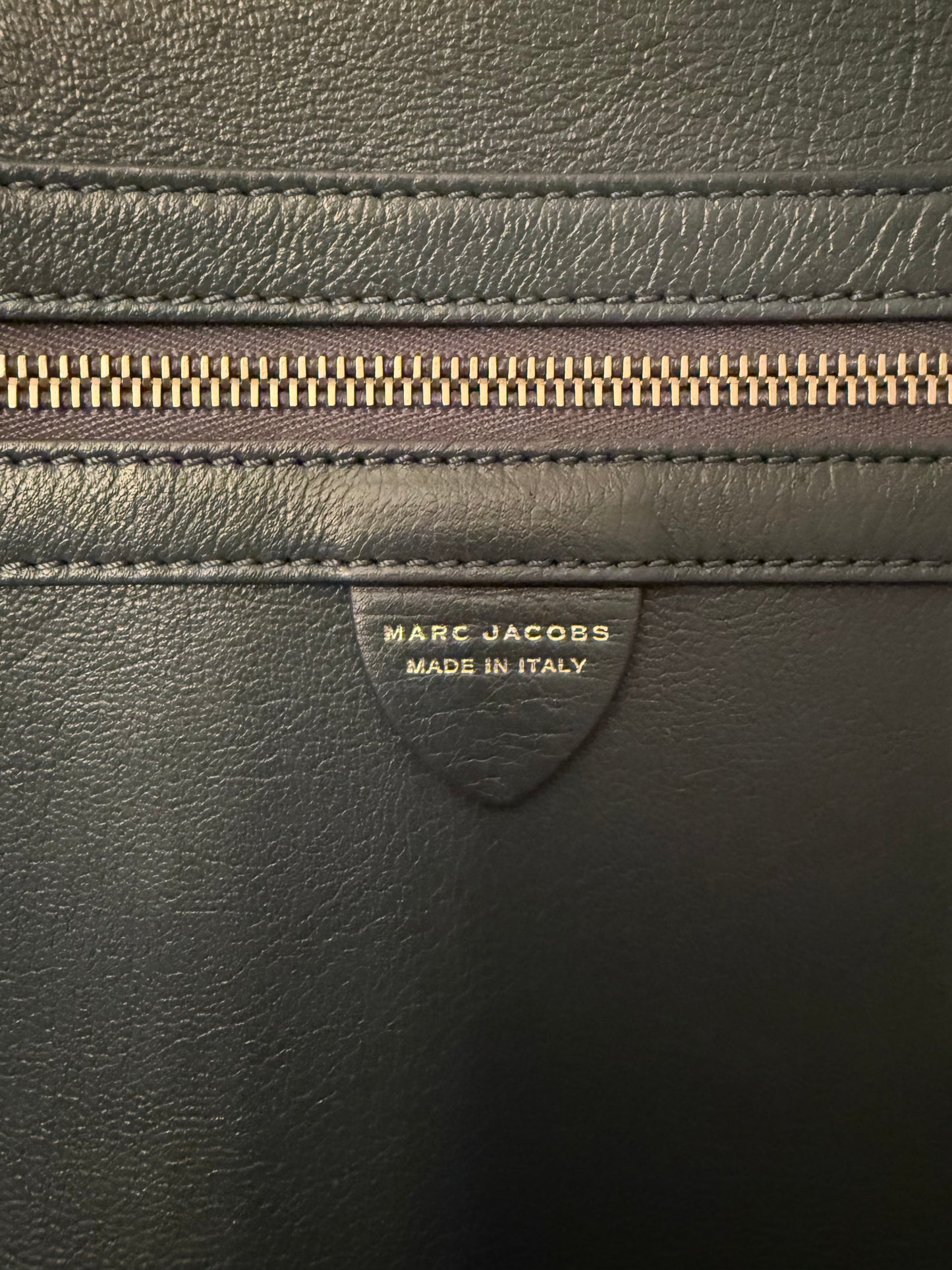 Marc Jacobs Polly Blue Jean Leather Shoulder Crossbody Bag