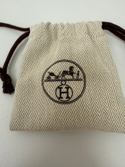 NEW HERMES Red Leather Clochette for Kelly or Birkin, Lock & 2 Keys Set with dust bag