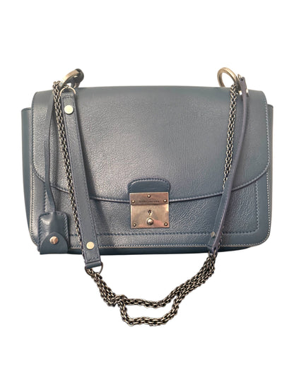 Marc Jacobs Polly Blue Jean Leather Shoulder Crossbody Bag